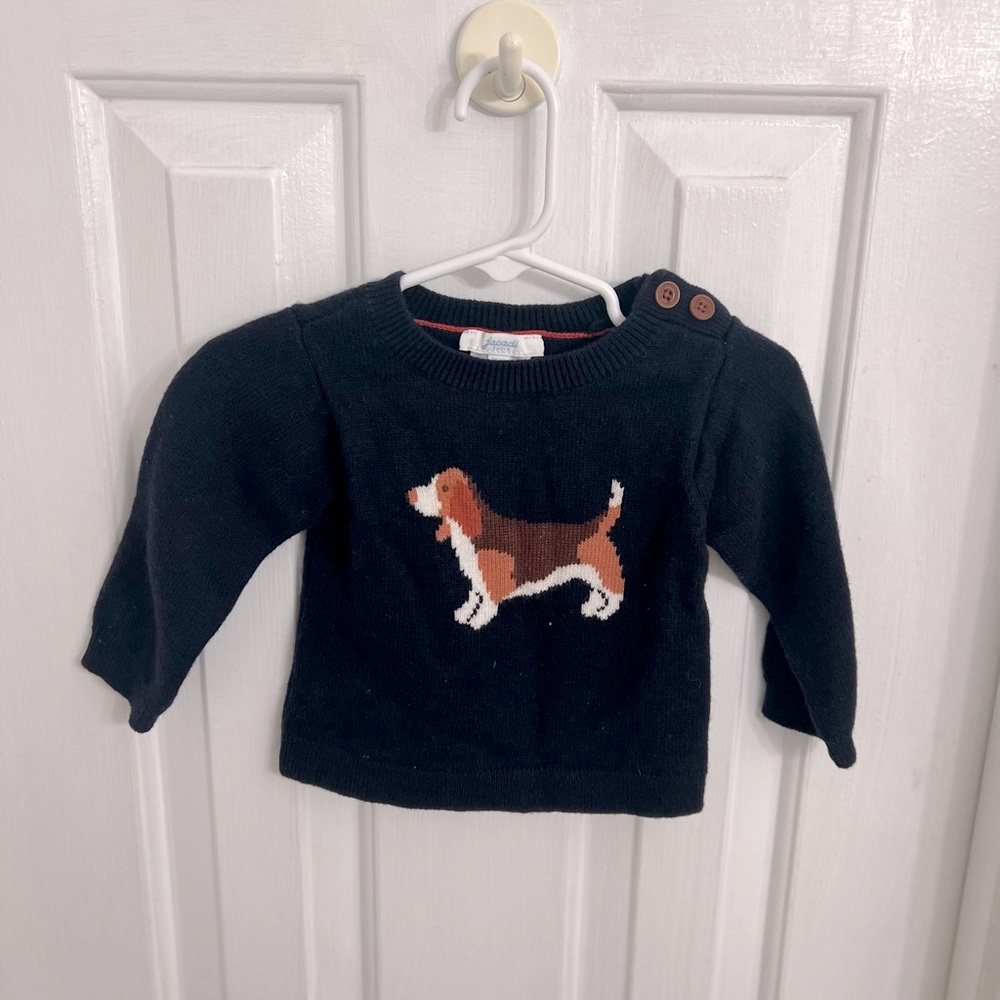 Jacadi Paris Baby Sweater - size 12 mo